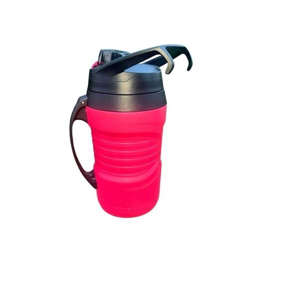 Under Armour playmaker hot pink black 64oz water jug bottle fence hook - Picture 3 of 5